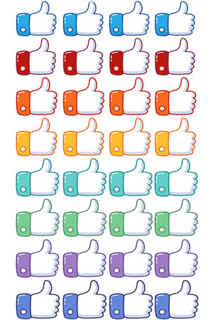 Thumbs Up Reward Stickers