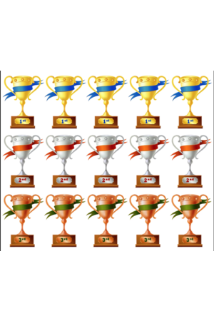 Celebration Cups Reward Stickers