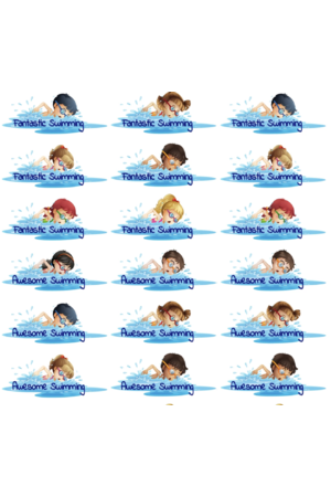 Swim Fun - Reward Stickers