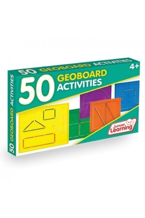 50 Geoboard Activity Cards