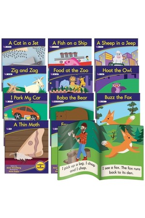 Letters and Sounds (Phase 3) - Decodable Readers (Fiction): Phonics