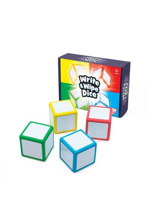 Write & Wipe Dice - Pack of 4