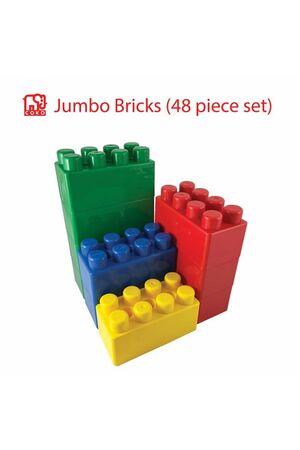 Jumbo lego hot sale blocks