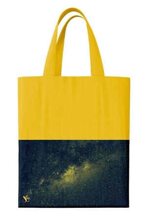 Jumble & Co Tote Bag - Fit A4 Bits & Bobs: Cotton Polyester Mix (Yellow)
