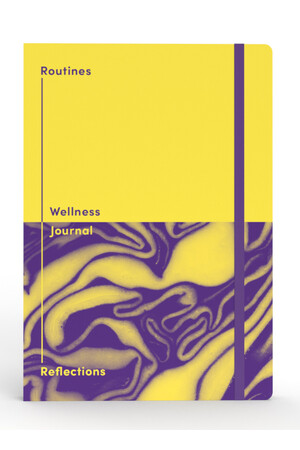 Jumble & Co Journal - A5 Recycled - Routines & Reflections (Yellow)