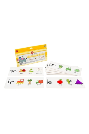 Blending Consonants: Giant Flash Cards