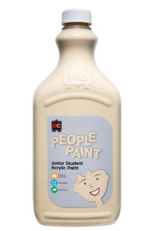 People Paint Junior Acrylic Paint 2L - Flesh Tone Olive