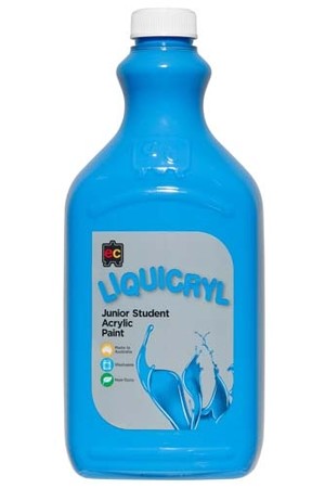 Liquicryl Junior Acrylic Paint 2L - Sky Blue