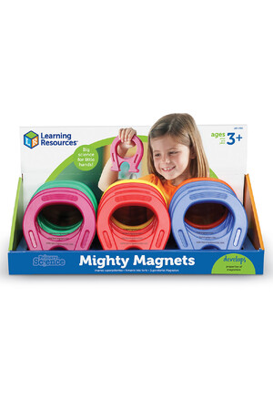 Primary Science 5" Mighty Magnets - 12pc