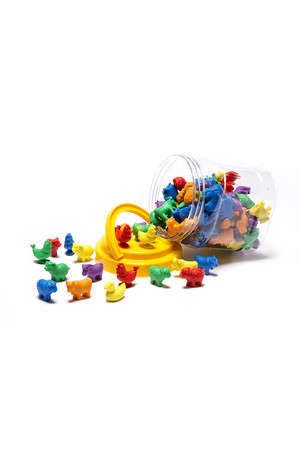 Farm Animal Counters - Jar of 108