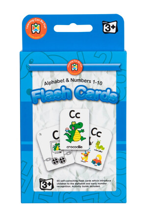 Flash Cards - Alphabet & Numbers 1-10