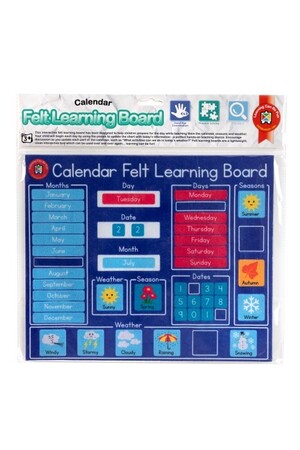 Felt Learning Board Calendar