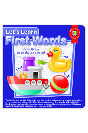 Let's Learn First Words Board Book