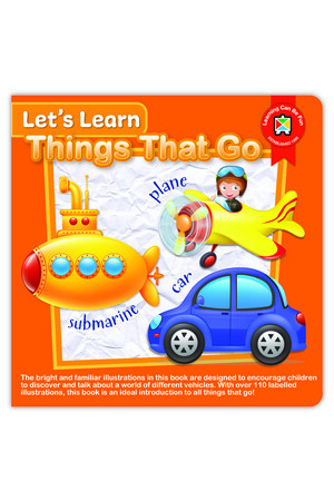 Let's Learn Things That Go Board Book