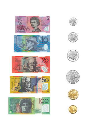 Magnetic Money Coins & Notes