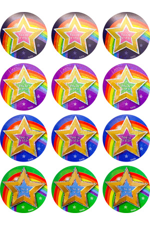 You're a Star Merit Stickers