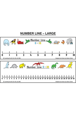 Large Number Line 0-30 & Pen