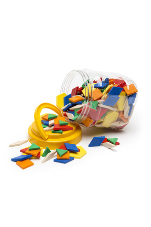 Plastic Solid Pattern Blocks