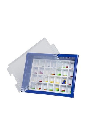 Letter Storage Tray Set - Blue