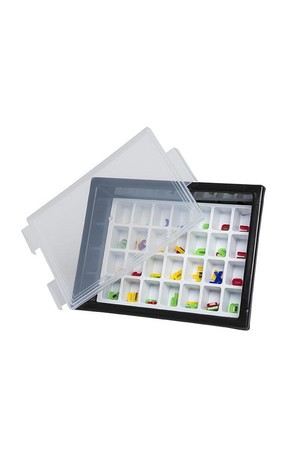 Letter Storage Tray Set - Black