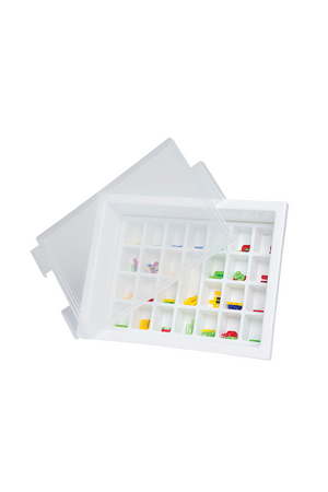 Letter Storage Tray Set - Clear