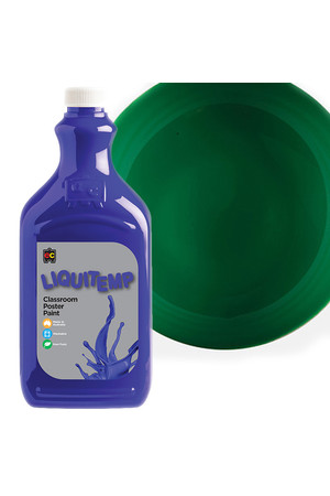 Liquitemp Poster Paint 2L - Brilliant Green
