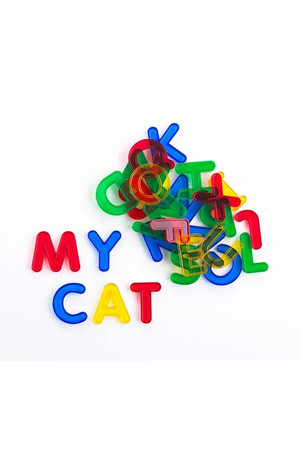 Transparent Letters - 26 Piece Set