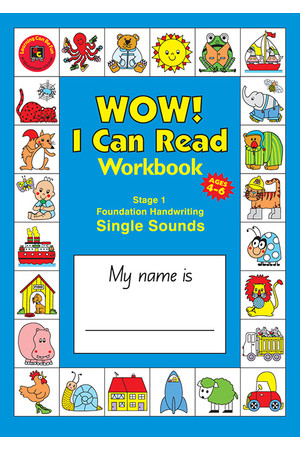 WOW! I Can Read Workbook Stage 1 - Single Sounds: NSW Foundation Handwriting