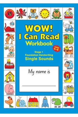 WOW! I Can Read Blackline Master Stage 1 - Single Sounds: NSW Foundation Handwriting