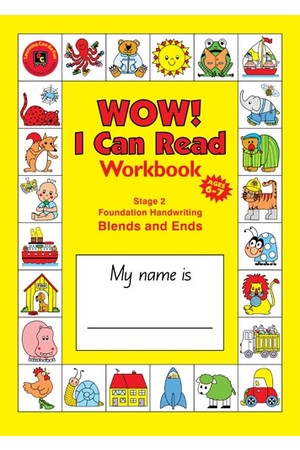 WOW! I Can Read Blackline Master Stage 2 - Blends & Ends: NSW Foundation Handwriting