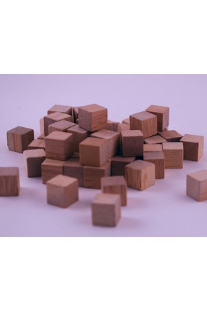 Wooden Base Ten Cubes