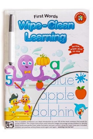 Wipe-Clean Learning - First Words