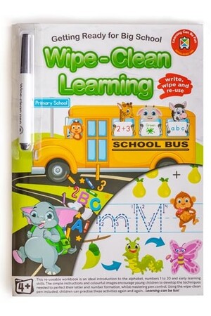 Wipe-Clean Learning - Getting Ready For Big School