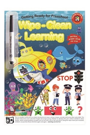 Wipe-Clean Learning - Getting Ready for Pre-School