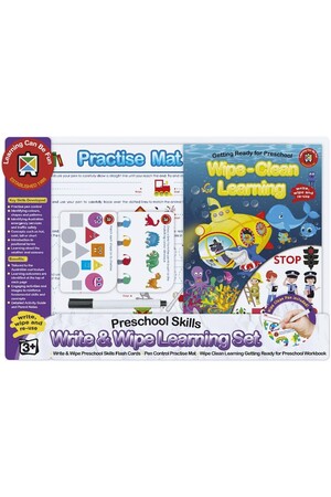Write & Wipe - Preschool Skills Set