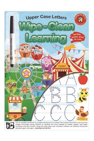 Wipe-Clean Learning - Upper Case Letters