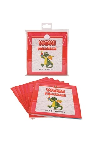 WOW! I Can Read - Set 3 Red