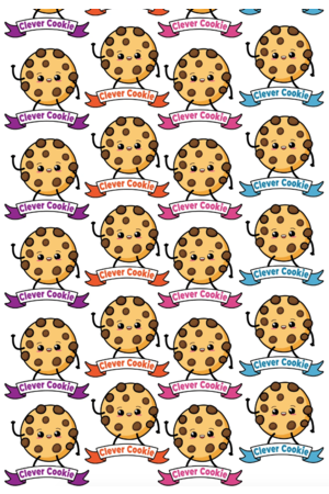Clever Cookie Reward Stickers