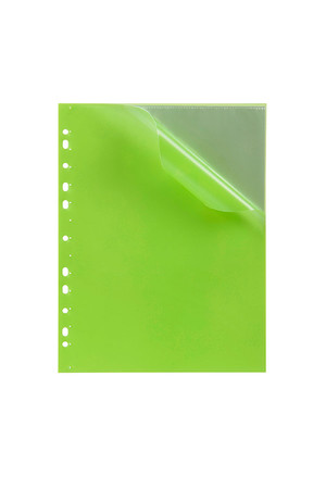 Marbig Display Book (A4) - Binder 10 Pocket Soft Touch: Lime