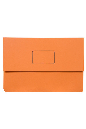 Marbig Document Wallet - Slimpick: Orange
