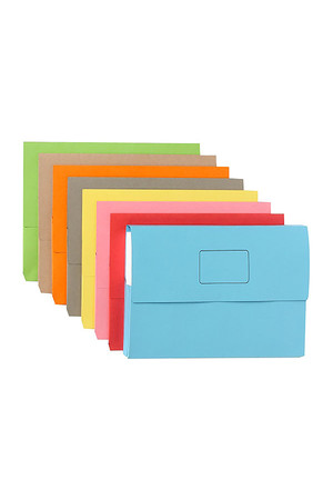 Marbig Document Wallet - Slimpick: Buff