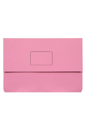 Marbig Document Wallet - Slimpick: Pink