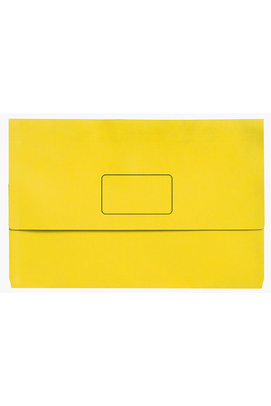 Marbig Document Wallet (A3) - Slimpick: Lemon