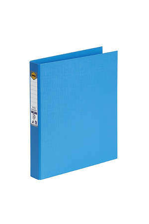 Marbig Binder (A4) - PE 2 D-Ring 25mm: Sky Blue