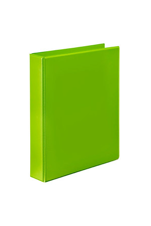 Marbig Binder Insert (A4) - 2 D-Ring 38mm: Lime