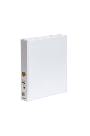 Marbig Binder Insert (A4 Clearview) - 2 D-Ring 38mm: White