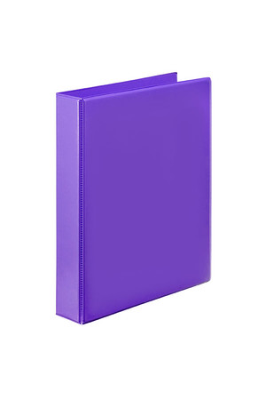 Marbig Binder Insert (A4) - 2 D-Ring 38mm: Purple