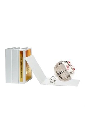 Marbig Insert Binder: Clearview A4 - 2 D-Ring 50mm (White)