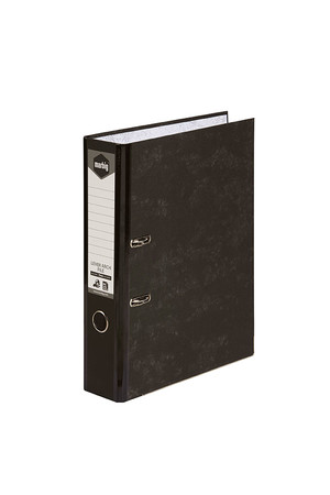 Marbig Lever Arch File - FC Paper: Spine Black