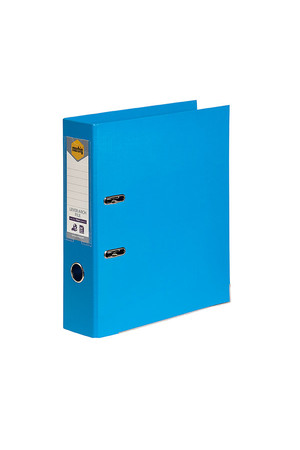 Marbig Lever Arch File A4 - PE: Sky Blue